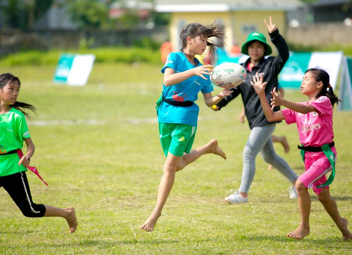 Rugby players from across Asia meet for international tag rugby competition at RKU