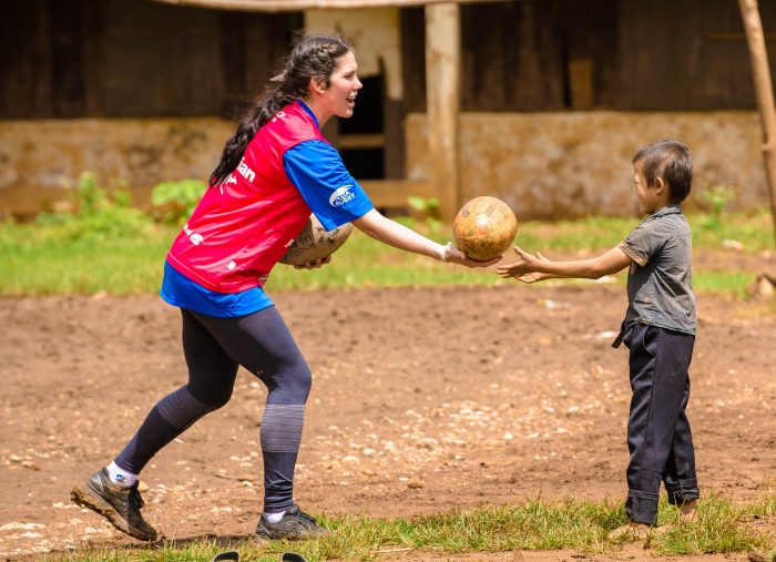 Charlotte Caslick: it is a universal truth that every child loves to play