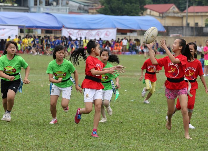 DHL partners with ChildFund to help children and youth learn through rugby