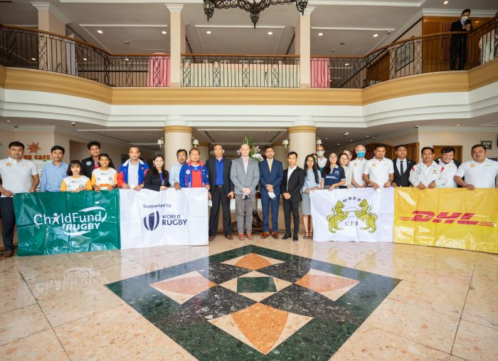 Cambodia Federation of Rugby Inks Partnership Deal with ChildFund Rugby